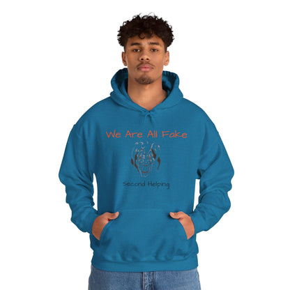 We Are All Fake Unisex Heavy Blend™ Hooded Sweatshirt