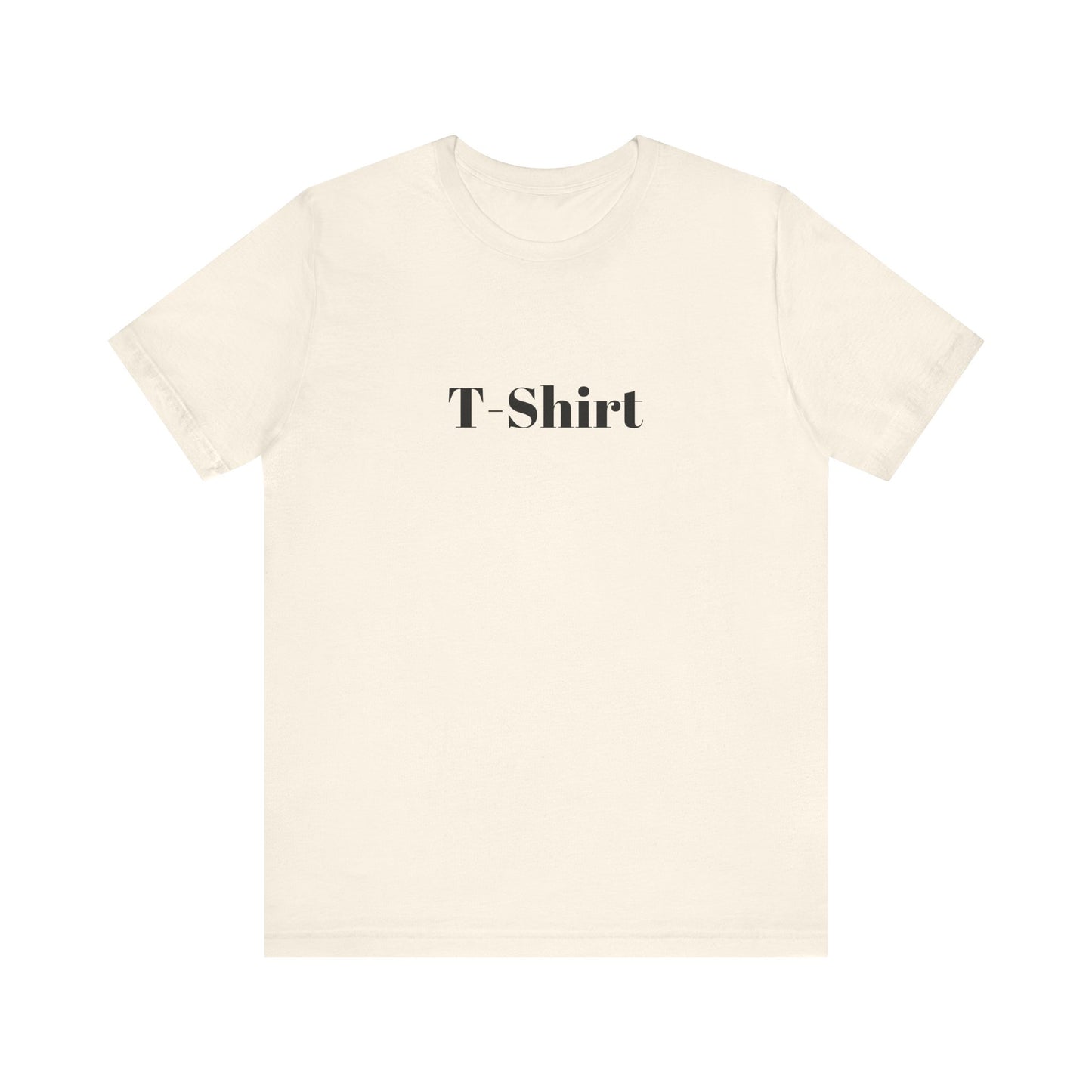 T-Shirt - Unisex Jersey Short Sleeve Tee