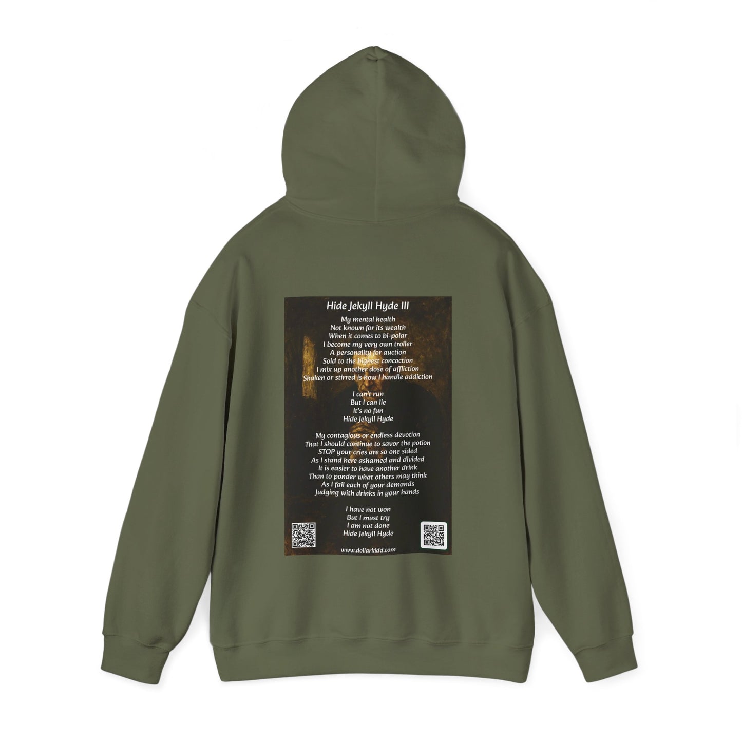 Hide Jekyll Hyde III Unisex Heavy Blend™ Hooded Sweatshirt