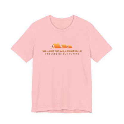 Focused on Our Future - Biker Back - Unisex Jersey Short Sleeve Tee