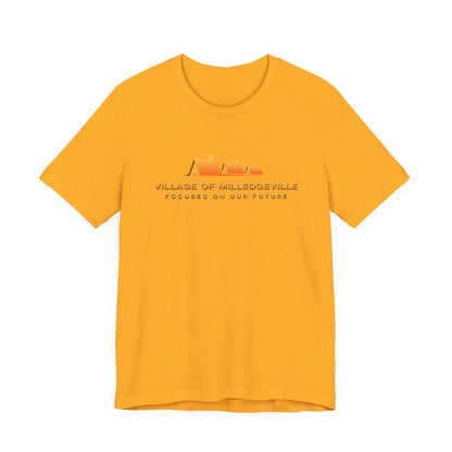 Focused on Our Future - Biker Back - Unisex Jersey Short Sleeve Tee