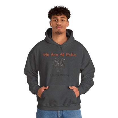 We Are All Fake Unisex Heavy Blend™ Hooded Sweatshirt