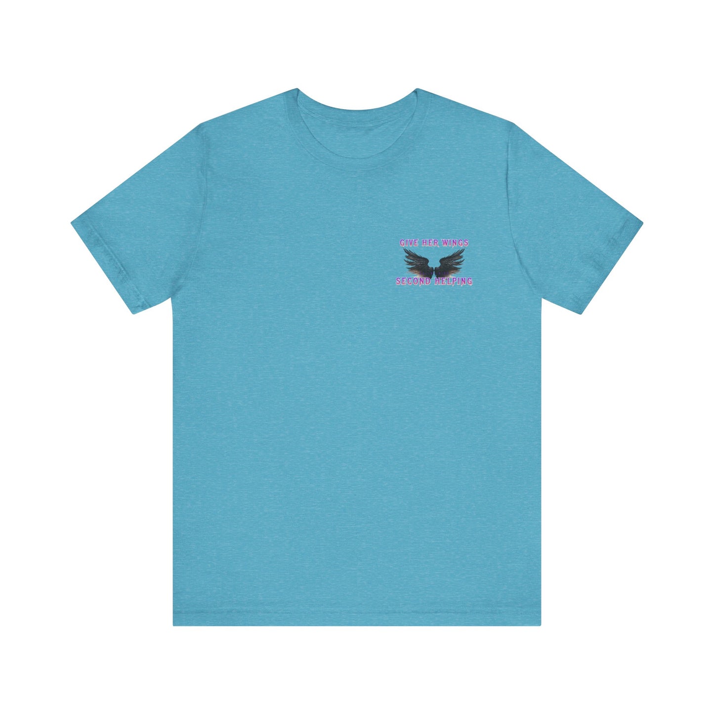 Give Her Wings Unisex Jersey Short Sleeve Tee