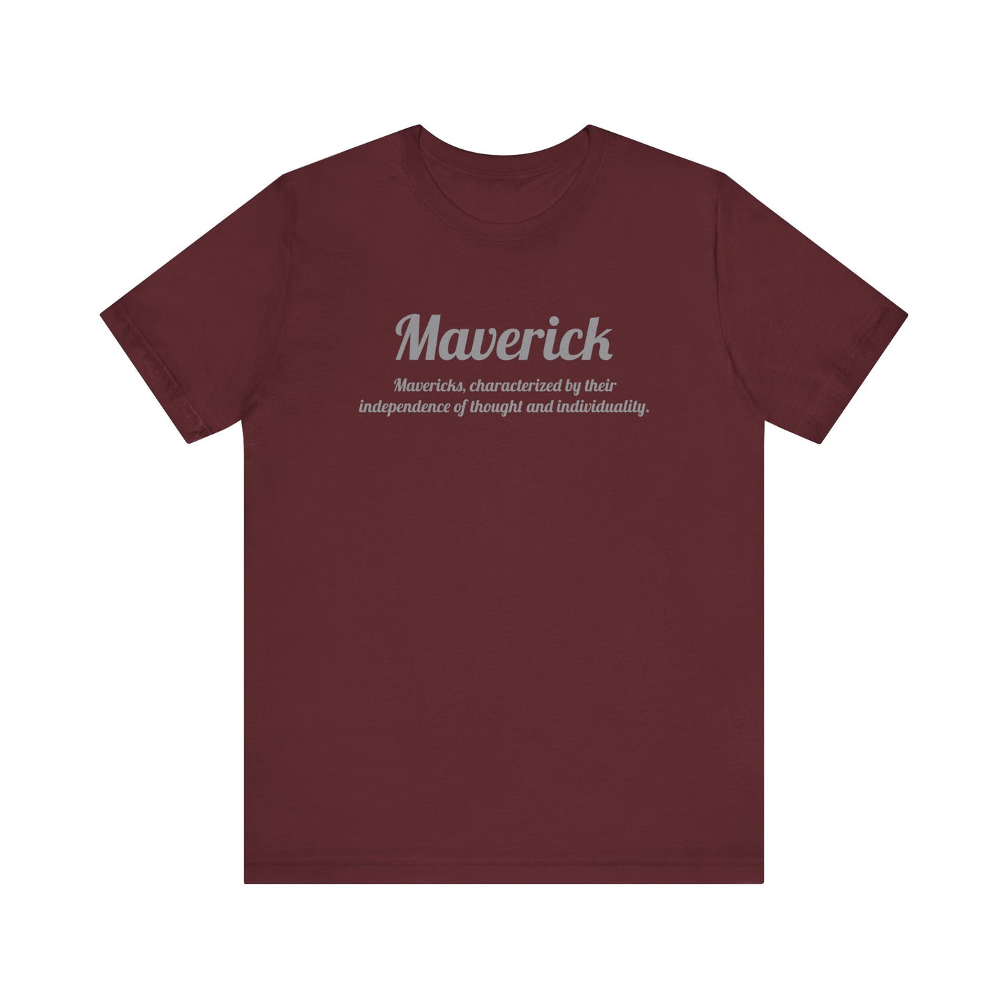 Maverick - Maverick Unisex Jersey Short Sleeve Tee