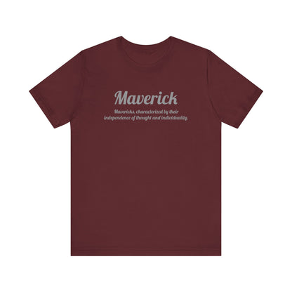Maverick - Maverick Unisex Jersey Short Sleeve Tee