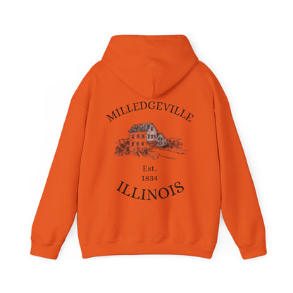 Focused on Our Future - Biker Back- Unisex Heavy Blend™ Hooded Sweatshirt