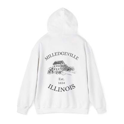 Focused on Our Future - Biker Back- Unisex Heavy Blend™ Hooded Sweatshirt