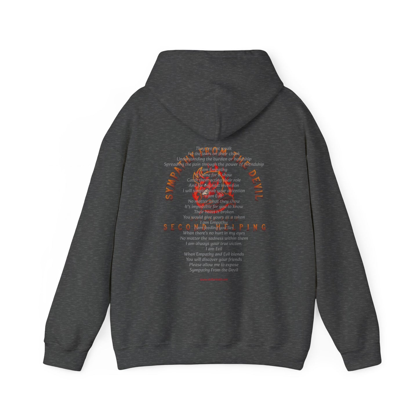 Sypathy From The Devil Unisex Heavy Blend™ Hooded Sweatshirt