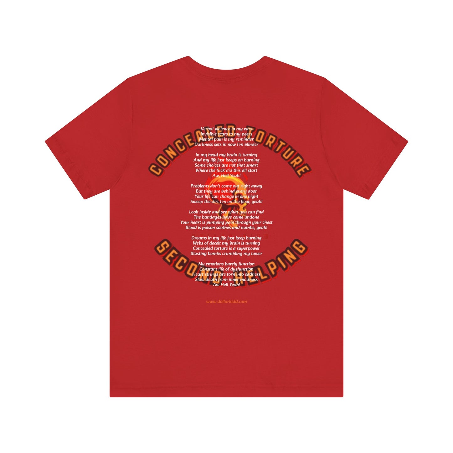 Concealed Torture Unisex Jersey Short Sleeve Tee