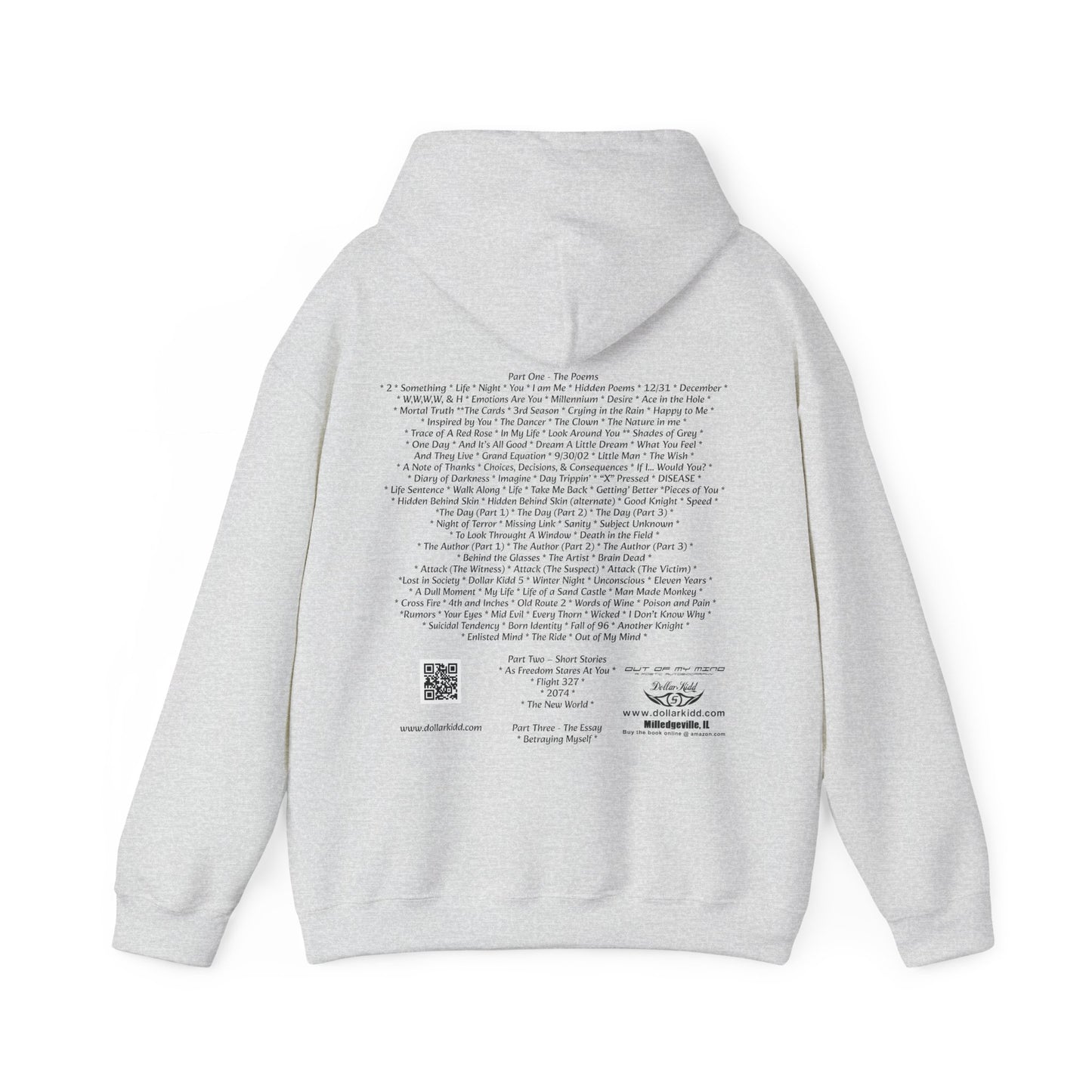 Dollar Kidd - Out Of My Mind - All Titles BL Unisex Heavy Blend™ Hooded Sweatshirt