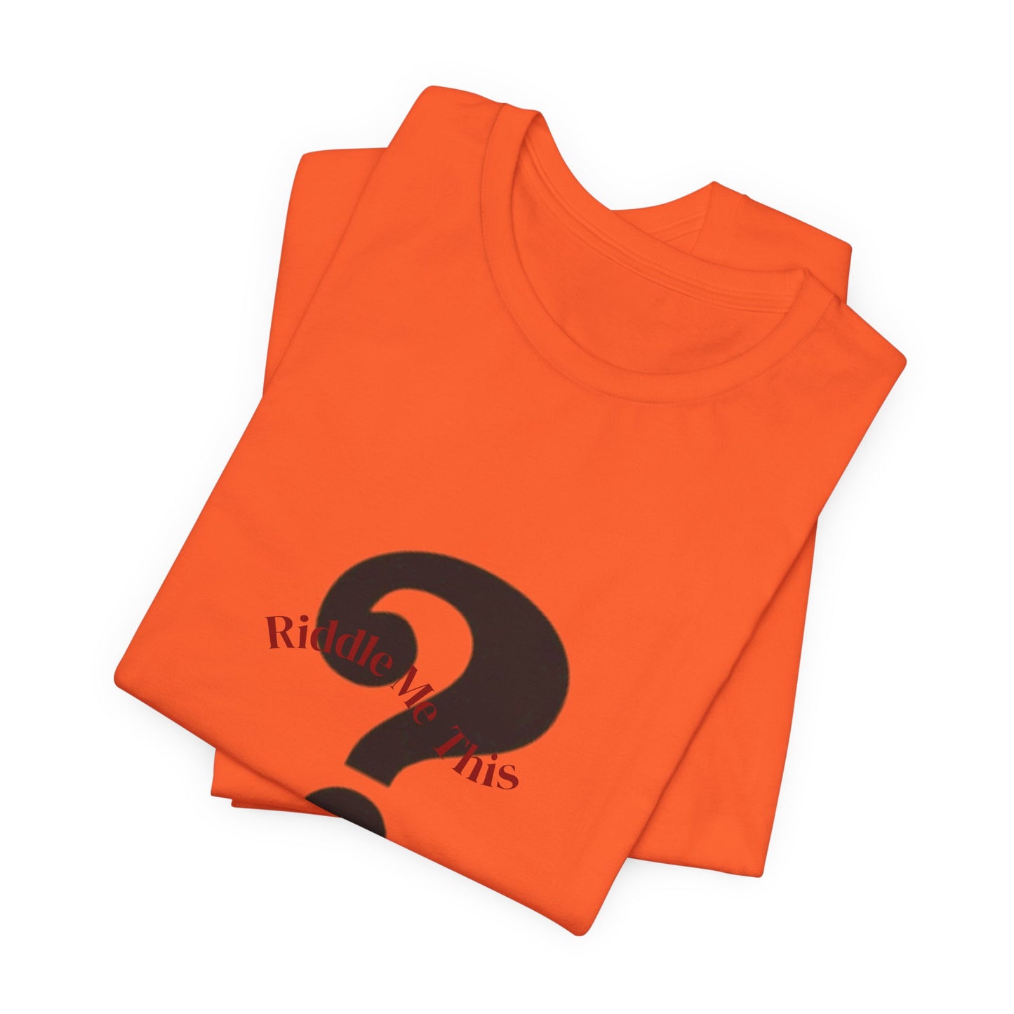 Riddle Me This Unisex Jersey Short Sleeve Tee