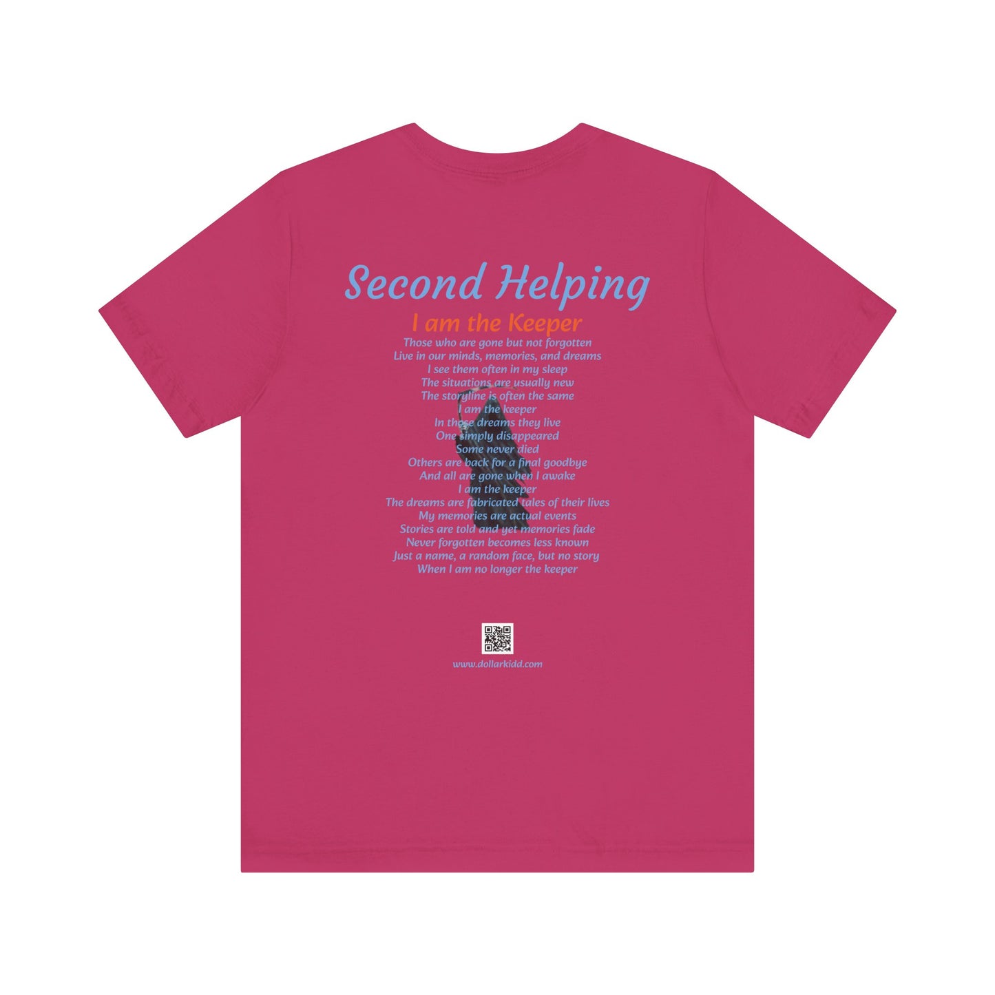 And They Live (front) I Am The Keeper (back) Unisex Jersey Short Sleeve Tee