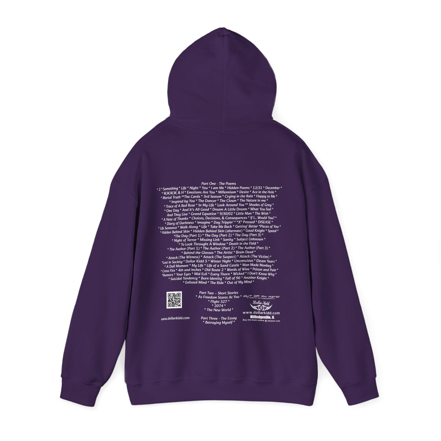 Dollar Kidd - Out Of My Mind - All Titles Wh Unisex Heavy Blend™ Hooded Sweatshirt