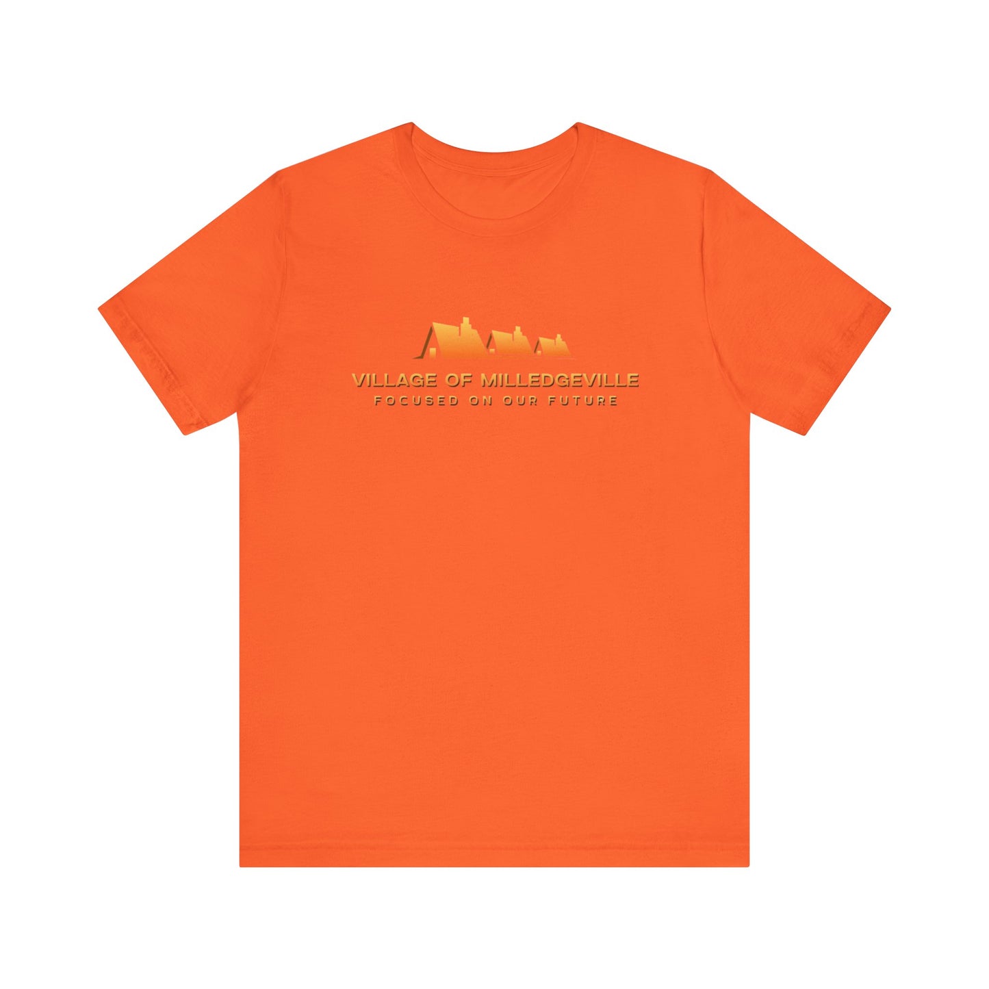 Focused on Our Future - Biker Back - Unisex Jersey Short Sleeve Tee