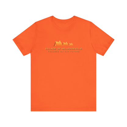 Focused on Our Future - Biker Back - Unisex Jersey Short Sleeve Tee
