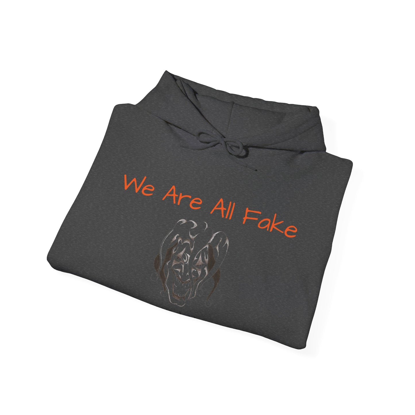 We Are All Fake Unisex Heavy Blend™ Hooded Sweatshirt