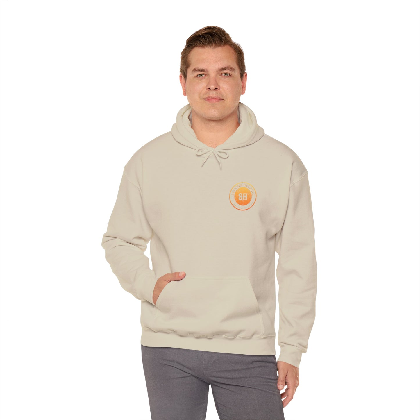 Second Helping - What's Left of Me - Unisex Heavy Blend™ Hooded Sweatshirt