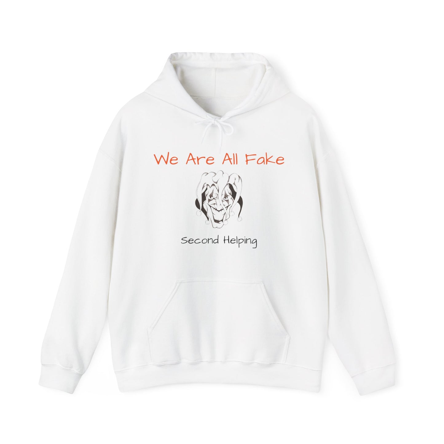 We Are All Fake Unisex Heavy Blend™ Hooded Sweatshirt