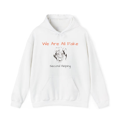 We Are All Fake Unisex Heavy Blend™ Hooded Sweatshirt