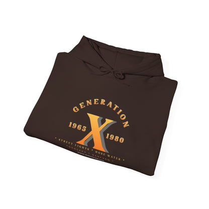 Gen X - 01 Orange Unisex Heavy Blend™ Hooded Sweatshirt
