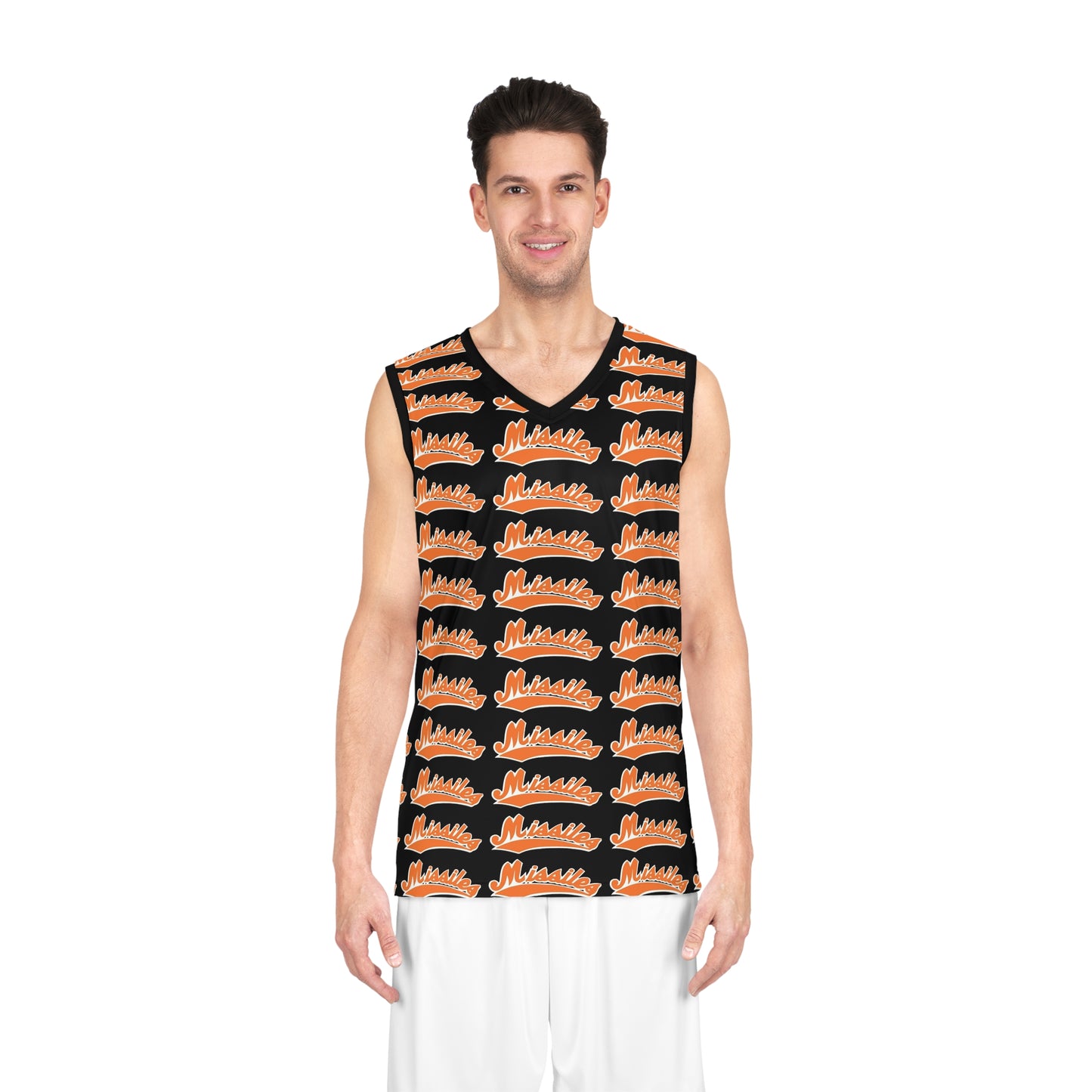 Missiles - Basketball Jersey (AOP)