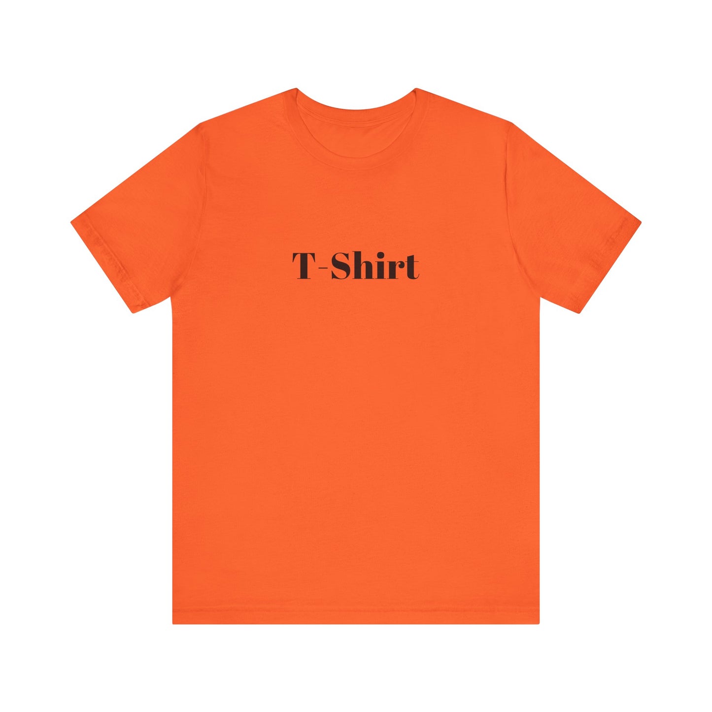 T-Shirt - Unisex Jersey Short Sleeve Tee