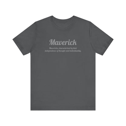 Maverick - Maverick Unisex Jersey Short Sleeve Tee