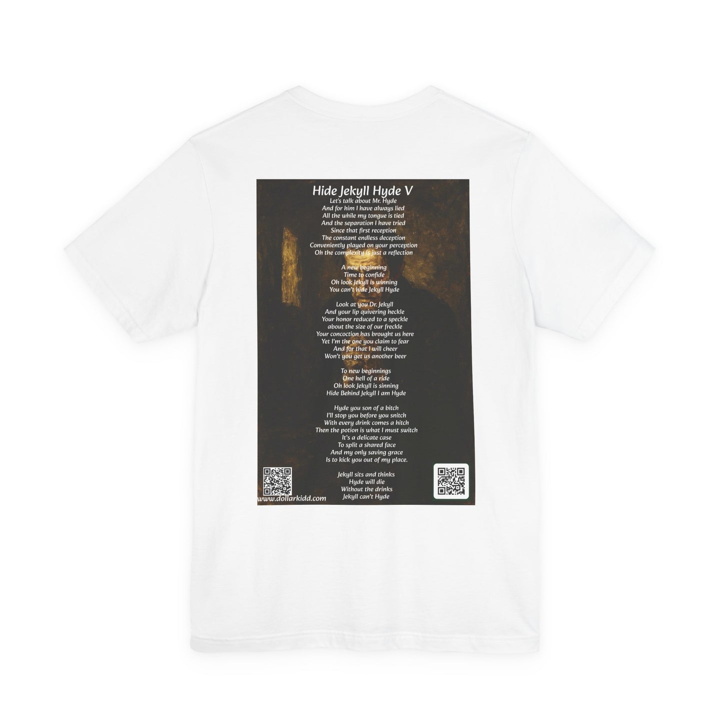 Hide Jekyll Hyde V Unisex Jersey Short Sleeve Tee