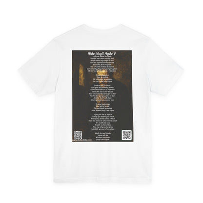 Hide Jekyll Hyde V Unisex Jersey Short Sleeve Tee