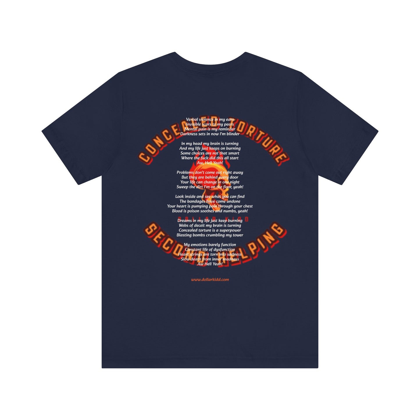 Concealed Torture Unisex Jersey Short Sleeve Tee