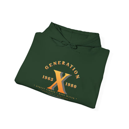 Gen X - 01 Orange Unisex Heavy Blend™ Hooded Sweatshirt