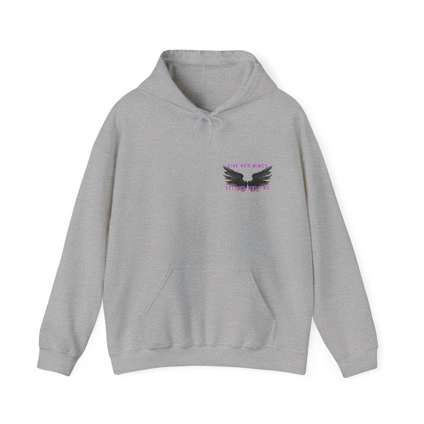 Give Her Wings Unisex Heavy Blend™ Hooded Sweatshirt
