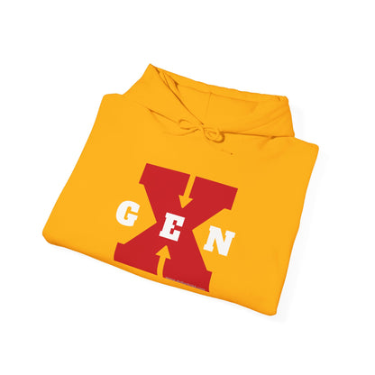 Gen X - 01 Big Red Unisex Heavy Blend™ Hooded Sweatshirt