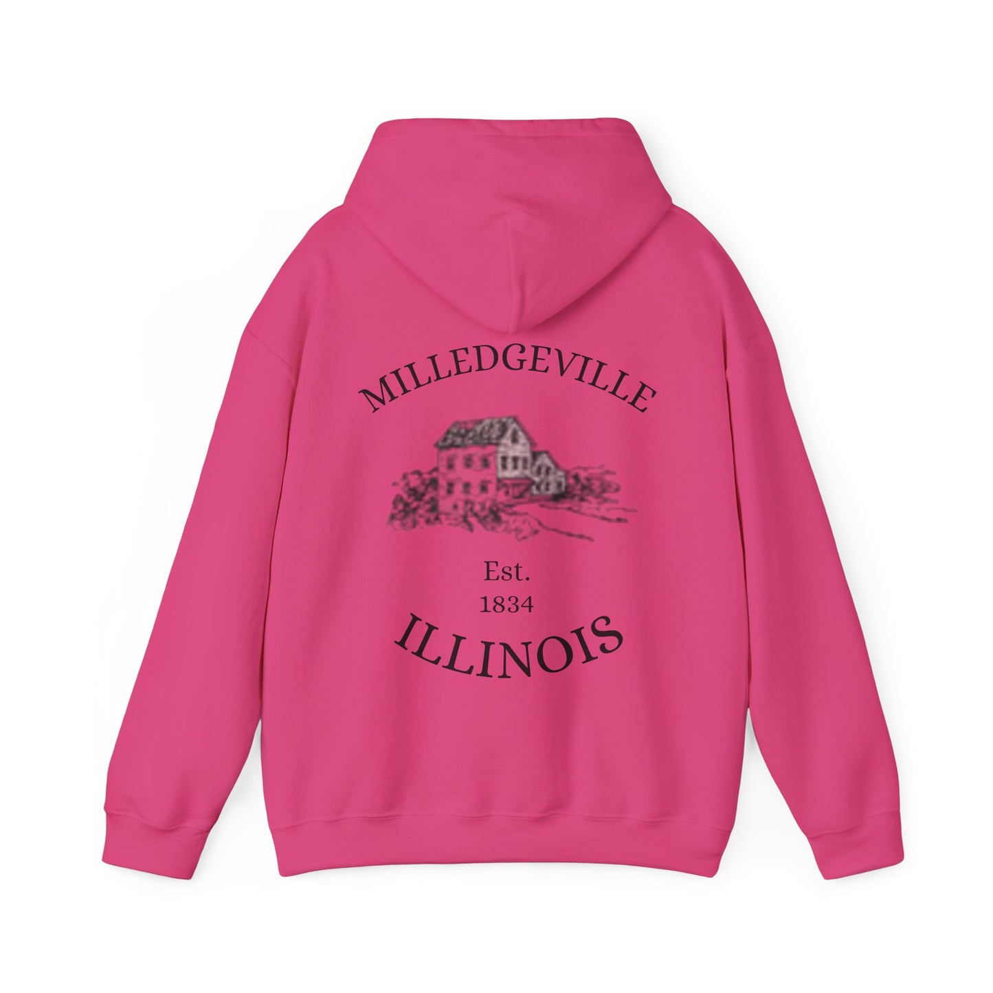 Focused on Our Future - Biker Back- Unisex Heavy Blend™ Hooded Sweatshirt