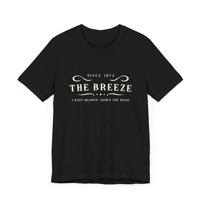 The Breeze font Unisex Jersey Short Sleeve Tee