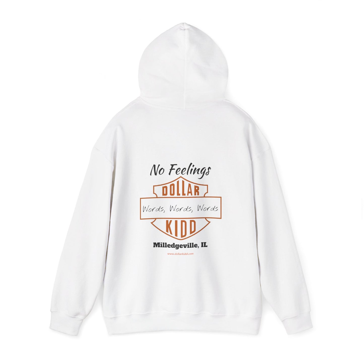Words Words Words 2 Front and Back Unisex Heavy Blend™ Hooded Sweatshirt