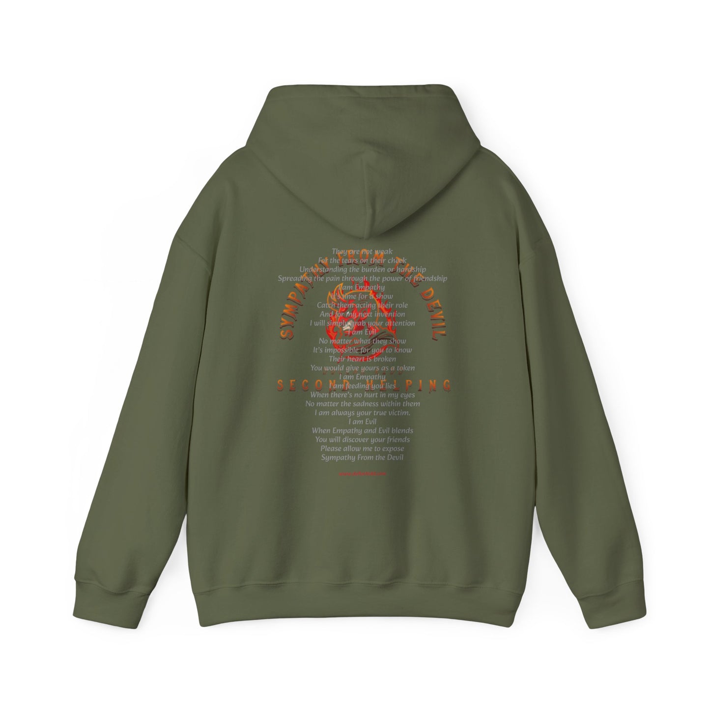 Sypathy From The Devil Unisex Heavy Blend™ Hooded Sweatshirt