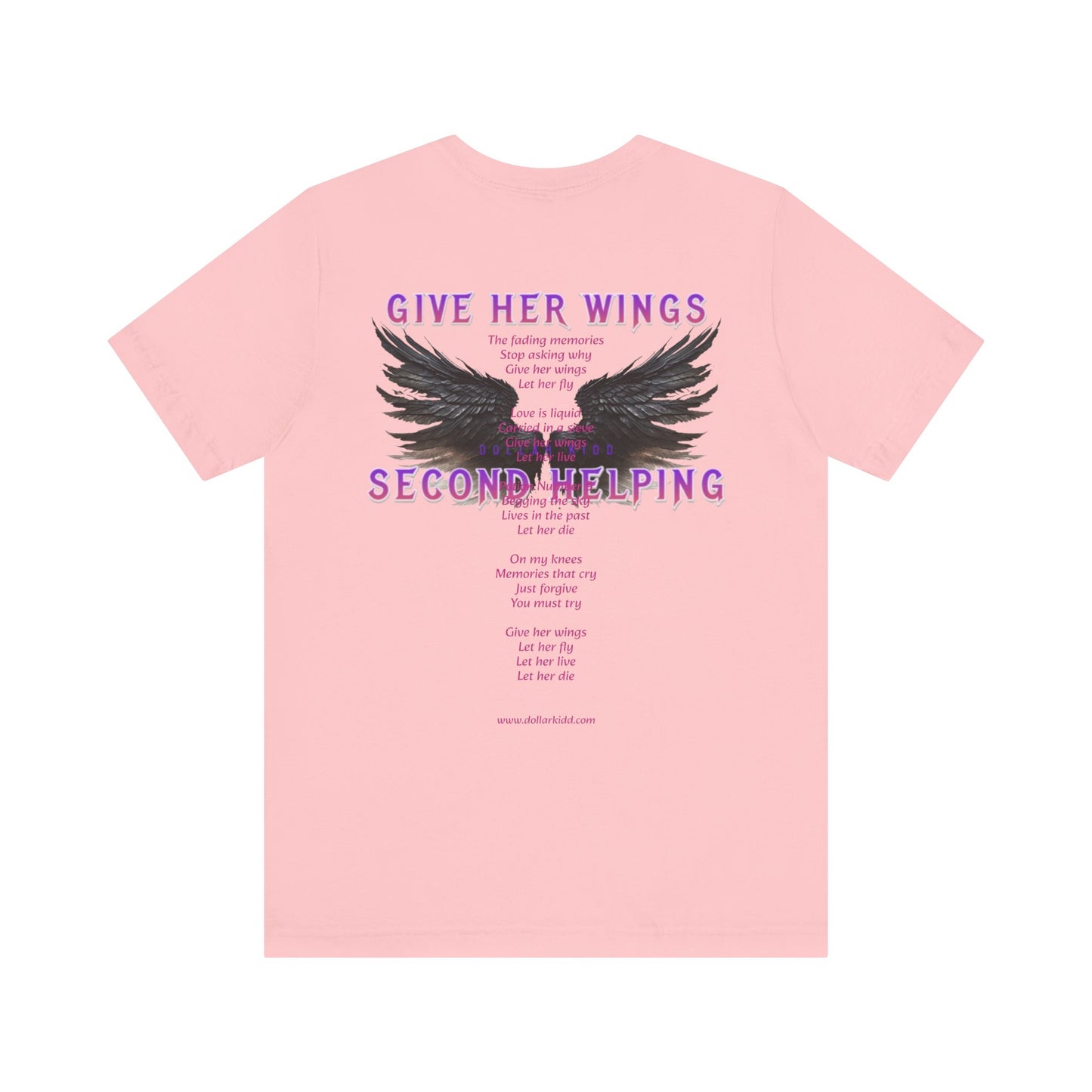 Give Her Wings Unisex Jersey Short Sleeve Tee