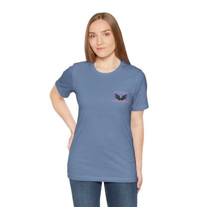 Give Her Wings Unisex Jersey Short Sleeve Tee