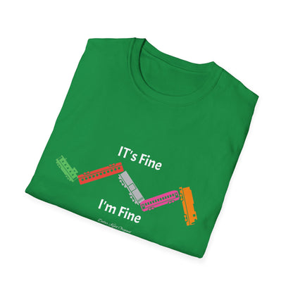 KO - It's Fine I'm Fine - Unisex Softstyle T-Shirt