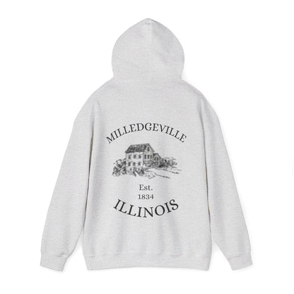 Focused on Our Future - Biker Back- Unisex Heavy Blend™ Hooded Sweatshirt