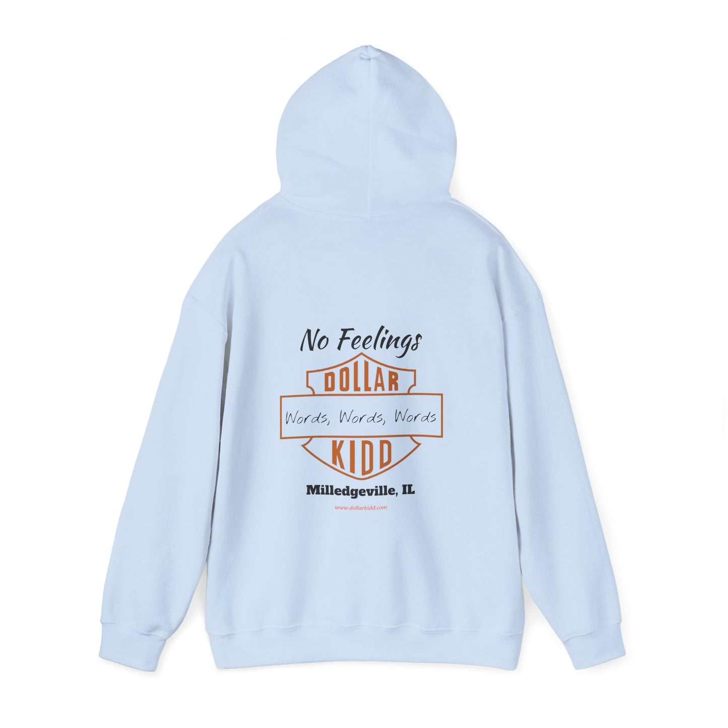Words Words Words 2 Front and Back Unisex Heavy Blend™ Hooded Sweatshirt