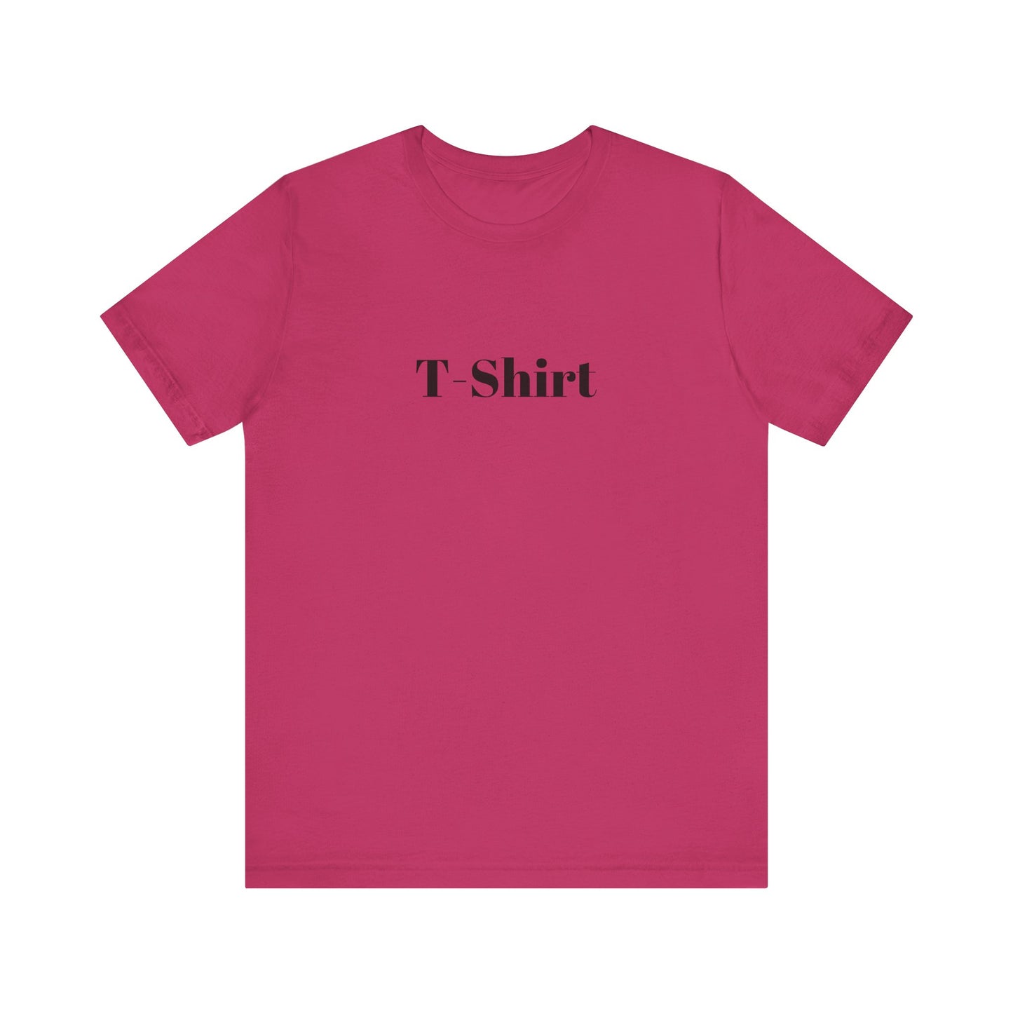T-Shirt - Unisex Jersey Short Sleeve Tee