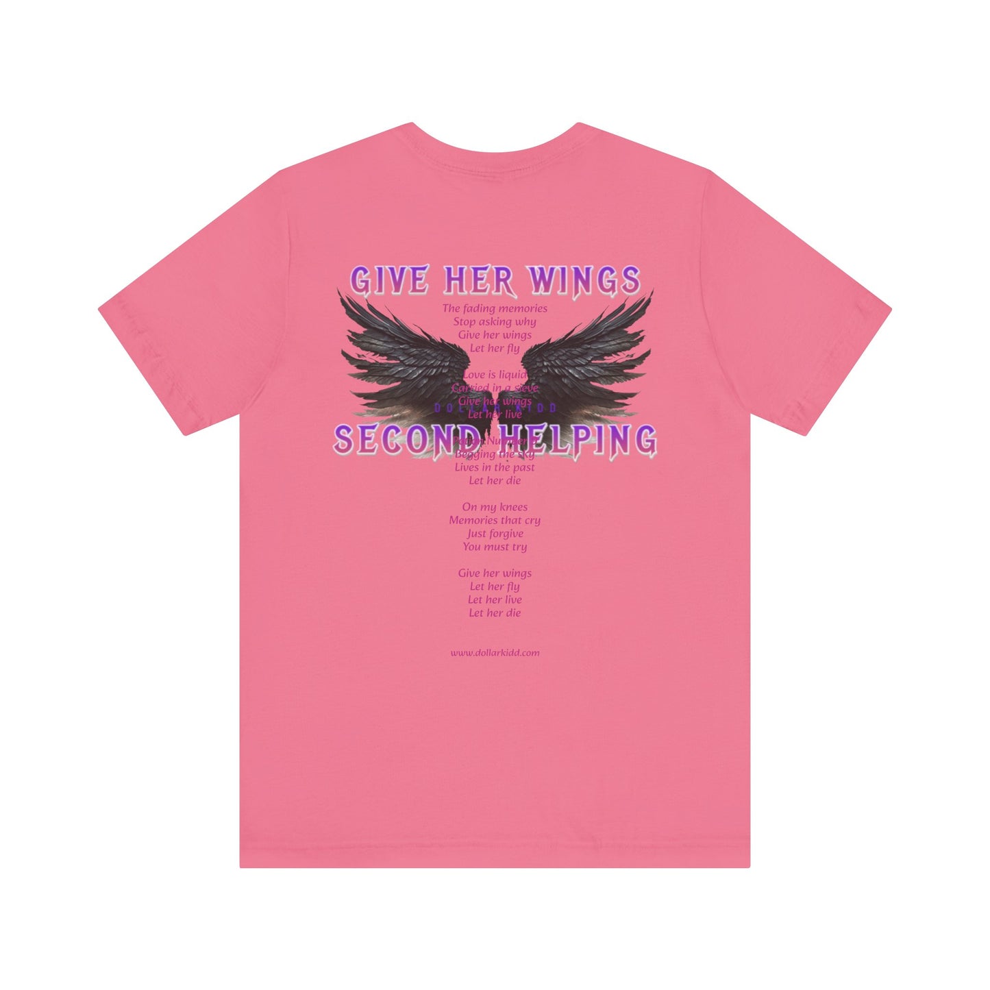 Give Her Wings Unisex Jersey Short Sleeve Tee