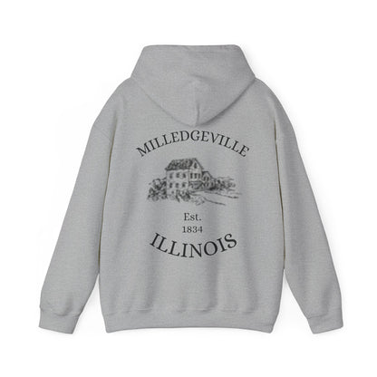 Focused on Our Future - Biker Back- Unisex Heavy Blend™ Hooded Sweatshirt