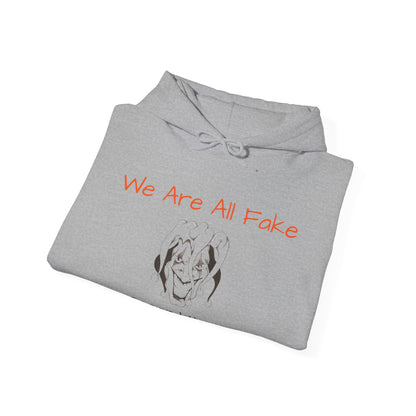 We Are All Fake Unisex Heavy Blend™ Hooded Sweatshirt
