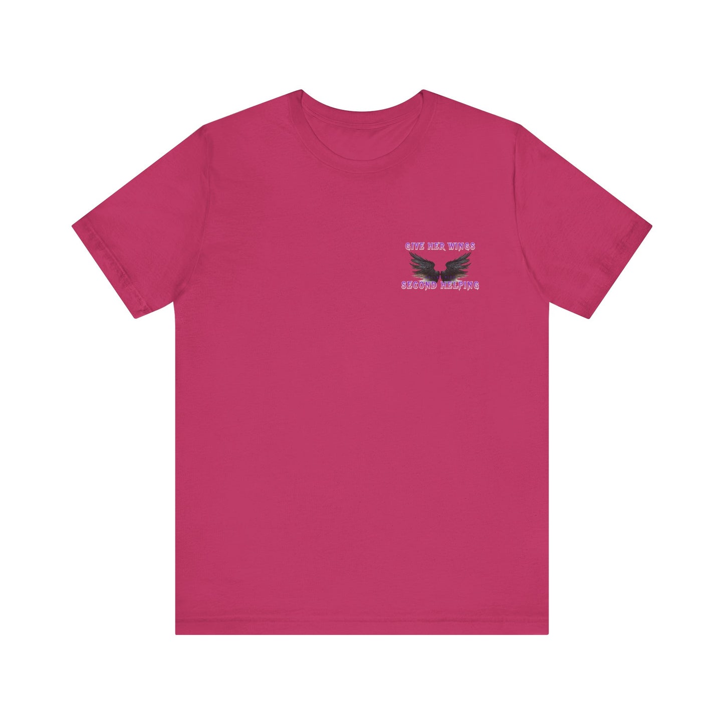 Give Her Wings Unisex Jersey Short Sleeve Tee
