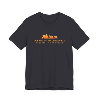 Focused on Our Future - Biker Back - Unisex Jersey Short Sleeve Tee