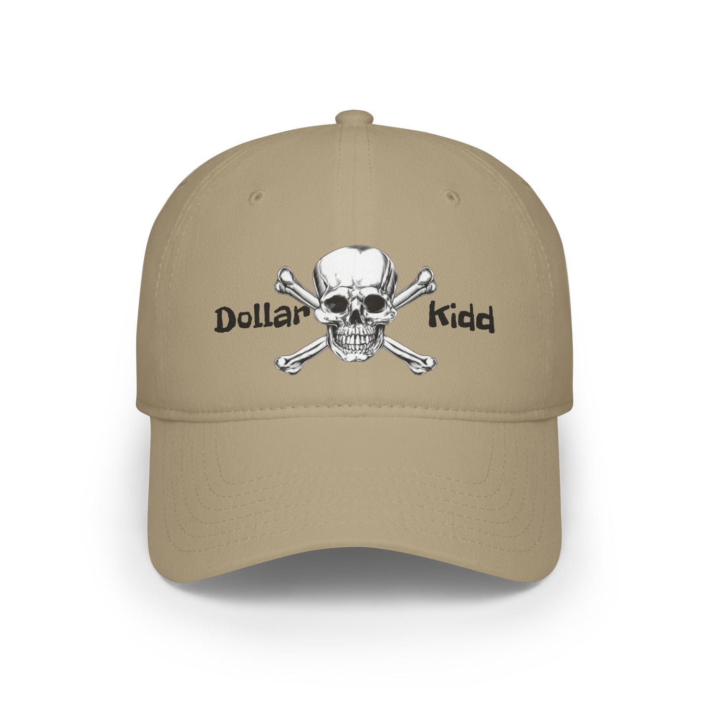 Dollar Kidd Skull & Bones Low Profile Baseball Cap