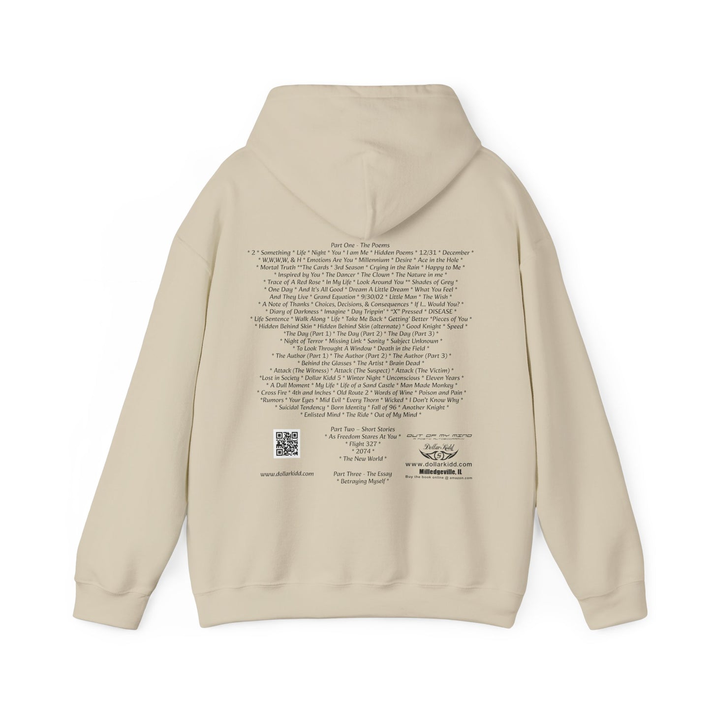 Dollar Kidd - Out Of My Mind - All Titles BL Unisex Heavy Blend™ Hooded Sweatshirt